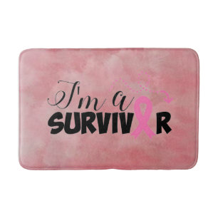 Breast Cancer Survivor Bath Mat