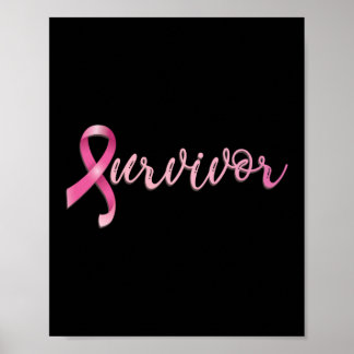 Breast Cancer Survivor Breast Cancer Awareness Poster