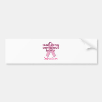 Breast Cancer Survivor Bumper Sticker