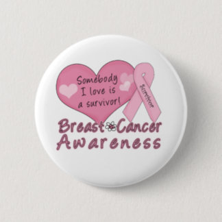 Breast Cancer Survivor Button