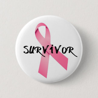 Breast Cancer Survivor Button