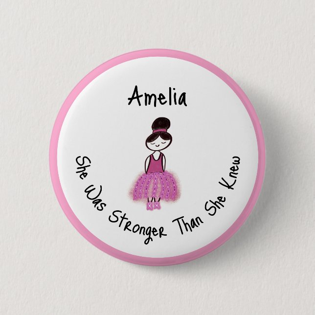 Breast Cancer Survivor Button (Front)