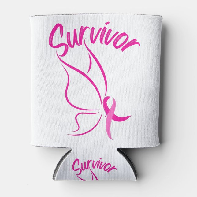 Breast Cancer Survivor Can Cooler (Front)