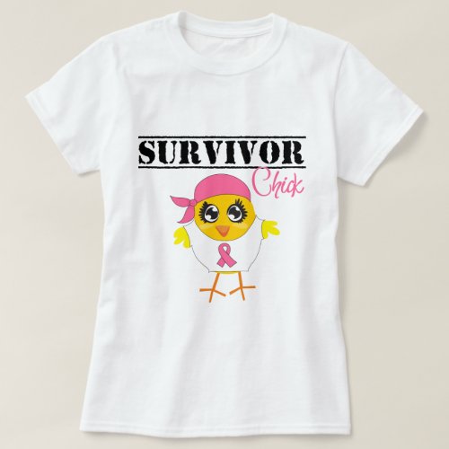 Breast Cancer Survivor Chick T_Shirt