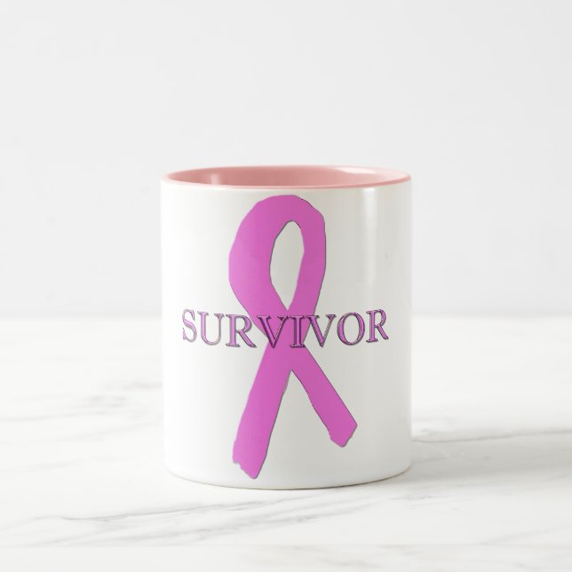 Breast Cancer Survivor Coffee Mug (Center)