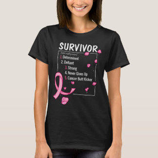 breast cancer survivor definition T-Shirt