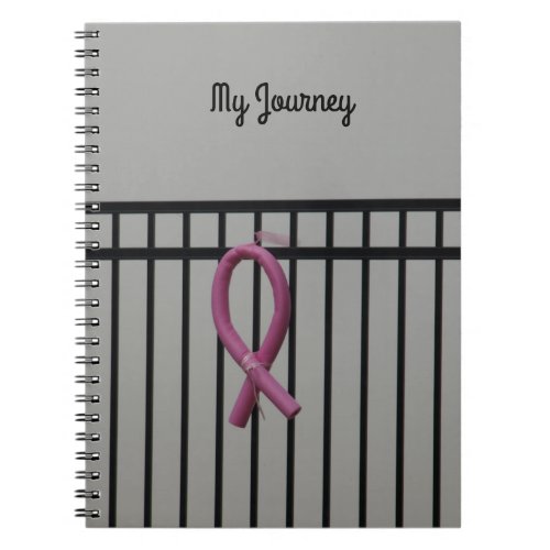 Breast Cancer Survivor Fighter Spiral Journal