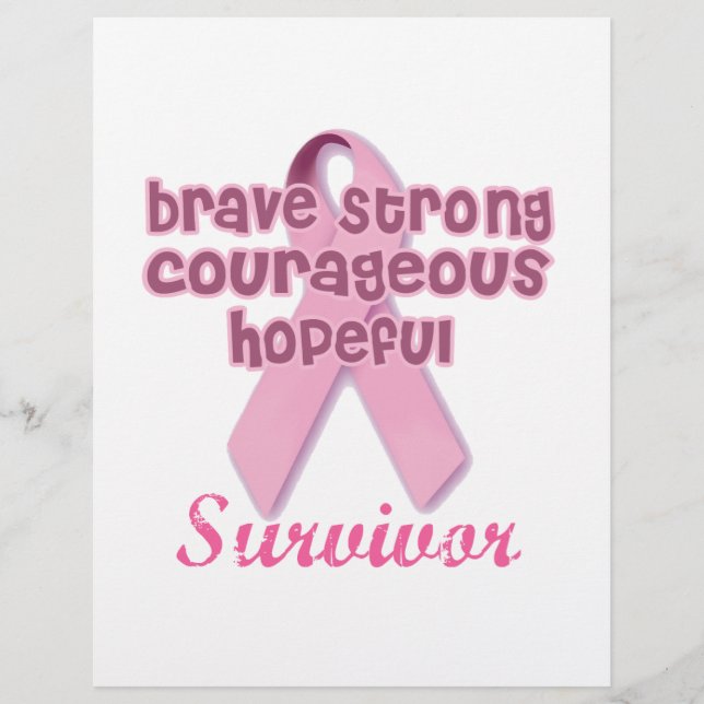 Breast Cancer Survivor Flyer (Front)