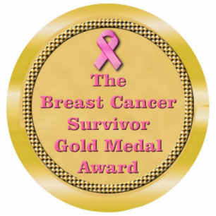 Breast Cancer Survivor Gold Medal Award Statuette