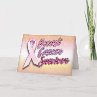 Breast Cancer Survivor Greeting Card