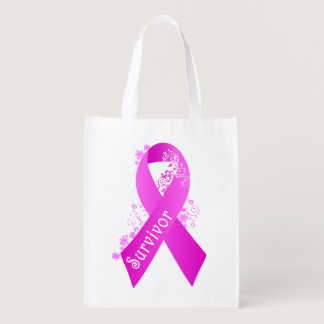 Breast Cancer Survivor Grocery Bag