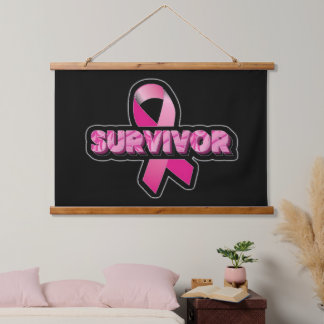 Breast Cancer Survivor Hanging Tapestry