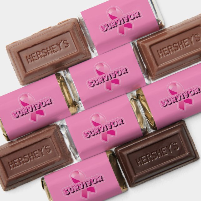 Breast Cancer Survivor Hershey's Miniatures (Assorted)