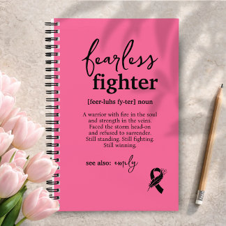 Breast Cancer Survivor Journey Pink Journal
