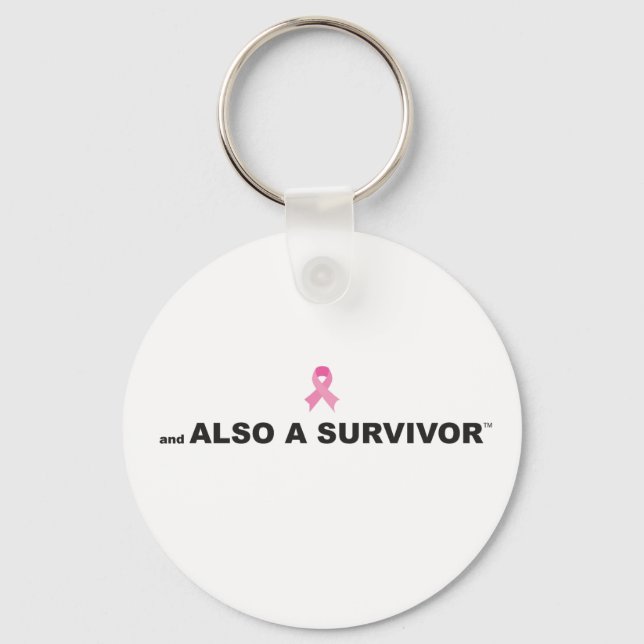 Breast Cancer Survivor Key Chain (Front)