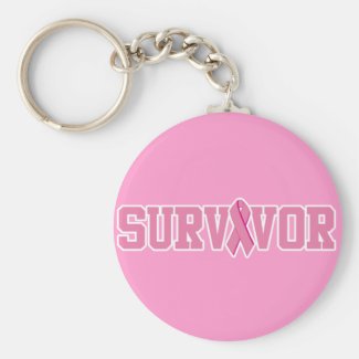 Breast Cancer Survivor Key Chain