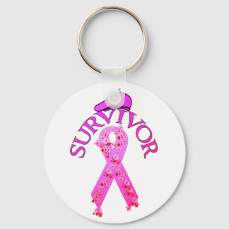 Breast Cancer Survivor Keychain
