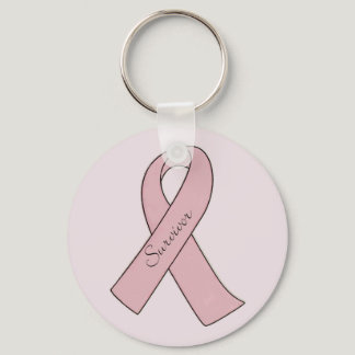 Breast Cancer Survivor - Keychain