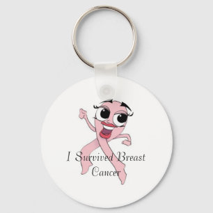 Breast Cancer Survivor Keychain