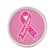 Breast Cancer Survivor Lapel Pin