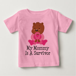Breast Cancer Survivor Mommy Baby T-Shirt