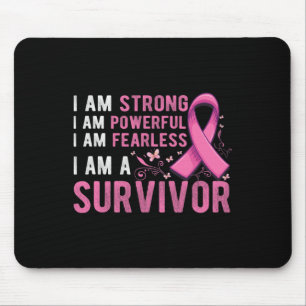 Breast Cancer Survivor Month Support Breast Cancer Mouse Pad
