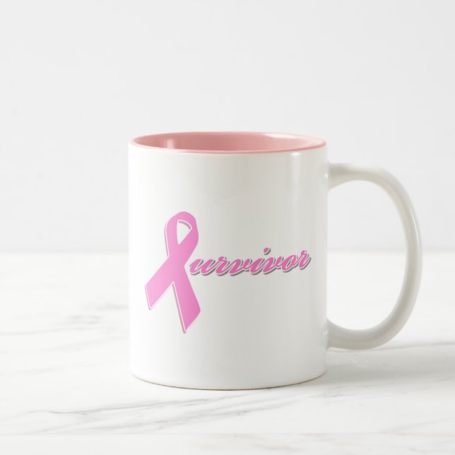 Breast Cancer Survivor Mug (Right)