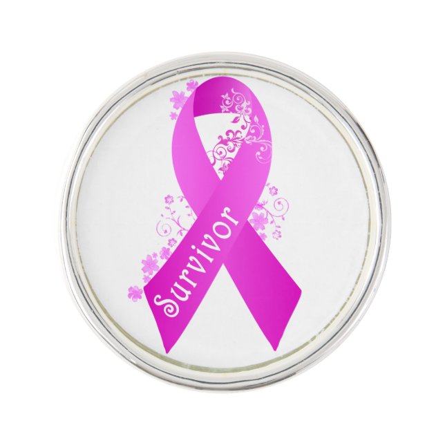 Breast Cancer Survivor Pin (Front)