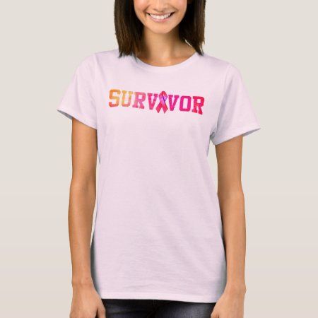 Breast Cancer Survivor Pink Tie Dye Shirt