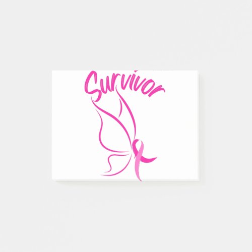 Breast Cancer Survivor Post_it Notes