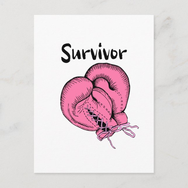 breast cancer survivor postcard (Front)