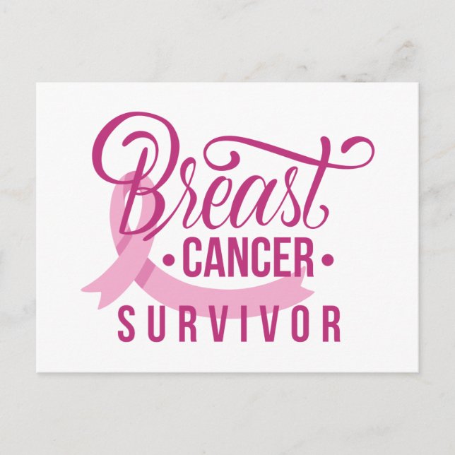 Breast Cancer Survivor Postcard (Front)