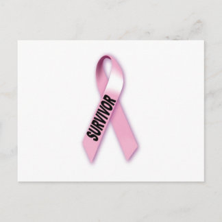 Breast Cancer Survivor Postcard