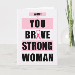Breast Cancer Survivor Remission Congratulations Card