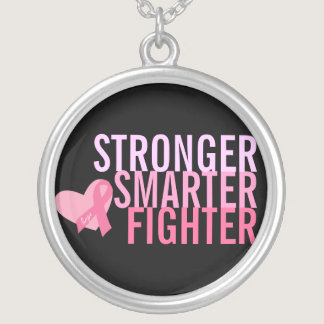 Breast Cancer Survivor Sterling Silver Necklace