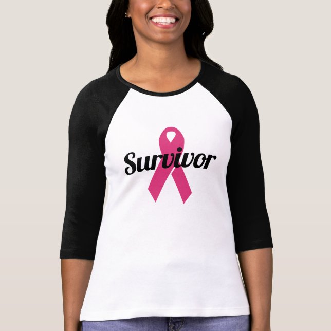 Breast Cancer Survivor T-Shirt (Front)