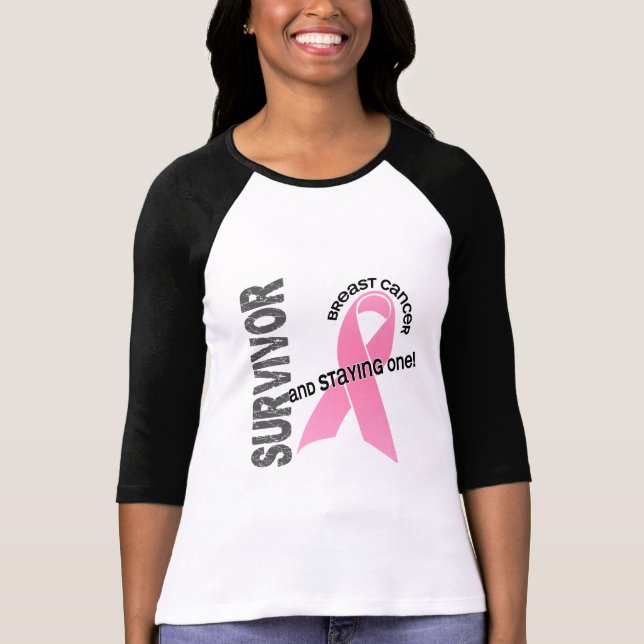 Breast Cancer Survivor T-Shirt (Front)
