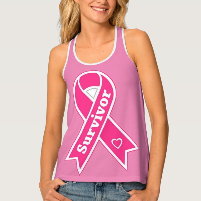 Breast Cancer Survivor Tank Top (Front)