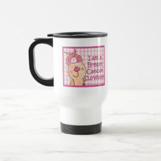 Breast Cancer Survivor Travel Mug