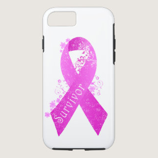 Breast Cancer Survivor Vintage iPhone 8/7 Case