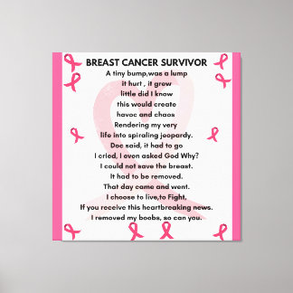 BREAST CANCER SURVIVOR Wall Art