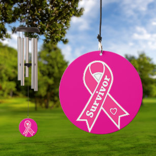Breast Cancer Survivor Wind Chime