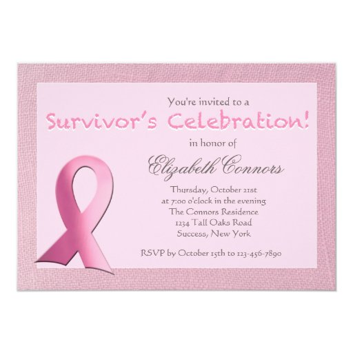 Breast Cancer Invitation Ideas 9