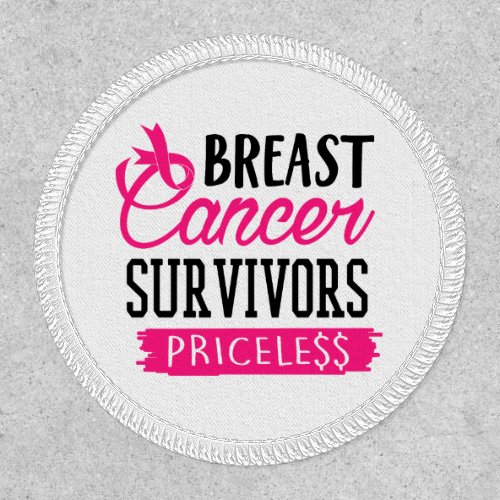 Breast Cancer Survivors Priceless Patch