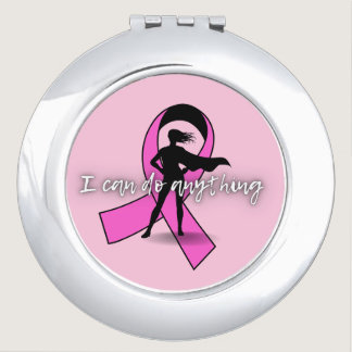 Breast Cancer Warrior Address Labels Golf Balls Ke Compact Mirror