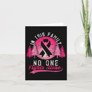 Breast Cancer Warrior Awareness Breast Cancer Supp Card
