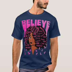 Breast Cancer Warrior Awareness Strong Women Suppo T-Shirt