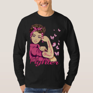 Breast Cancer Warrior Awareness Tee Support Believ