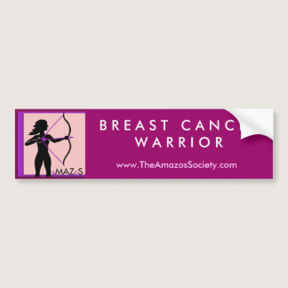 Breast Cancer Warrior Bumper Sticker