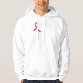 Breast Cancer Warrior Pink Ribbon  Gift Women Hoodie